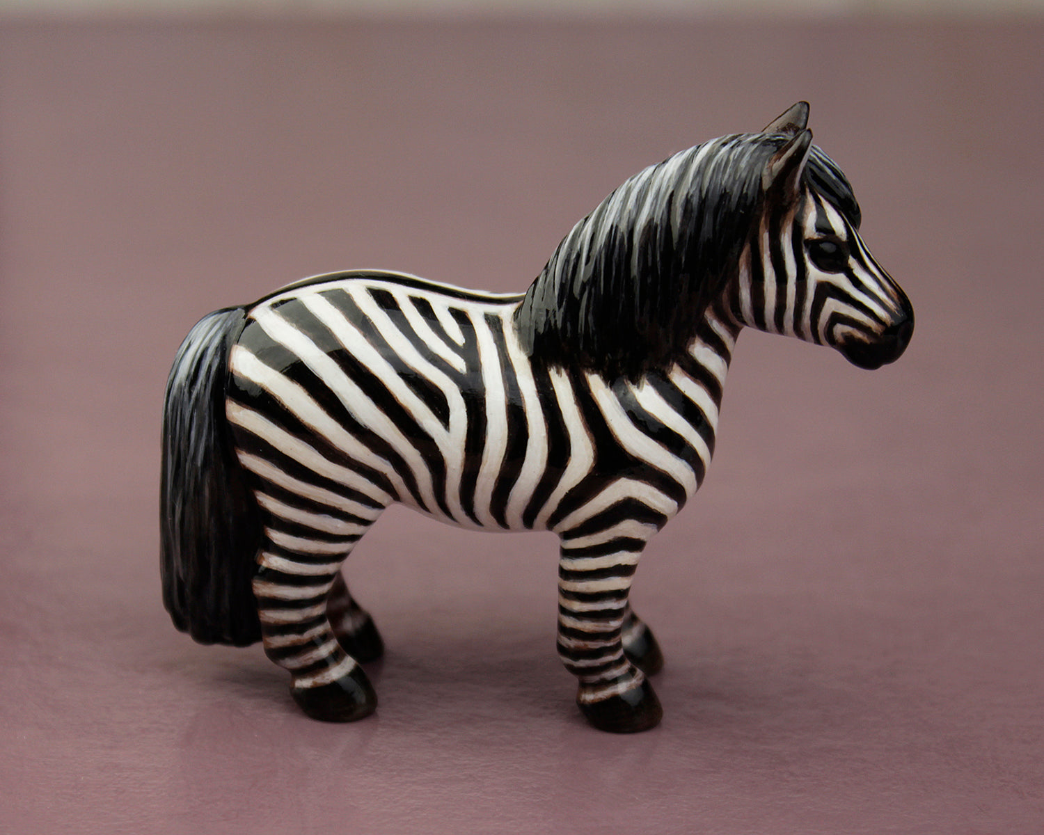 zebra pony