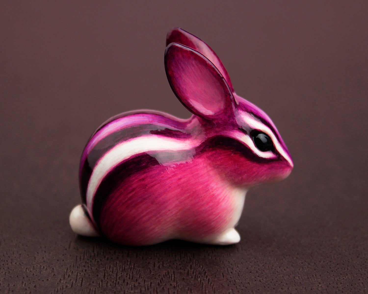 Purple chipmunk rabbit