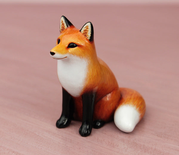 イッタラ　フォクス　vulpes ornament sitting 80mm iittala Vulpes Sitting Green Glass Ornament - 50% Off Sale!