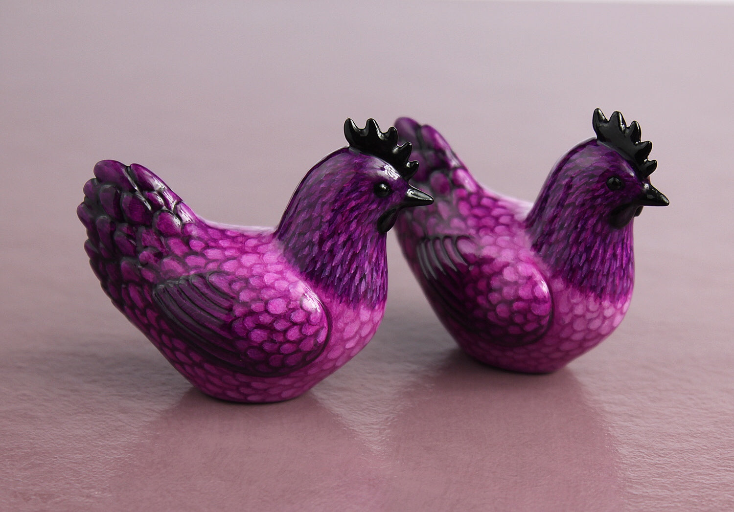 Purple chicken