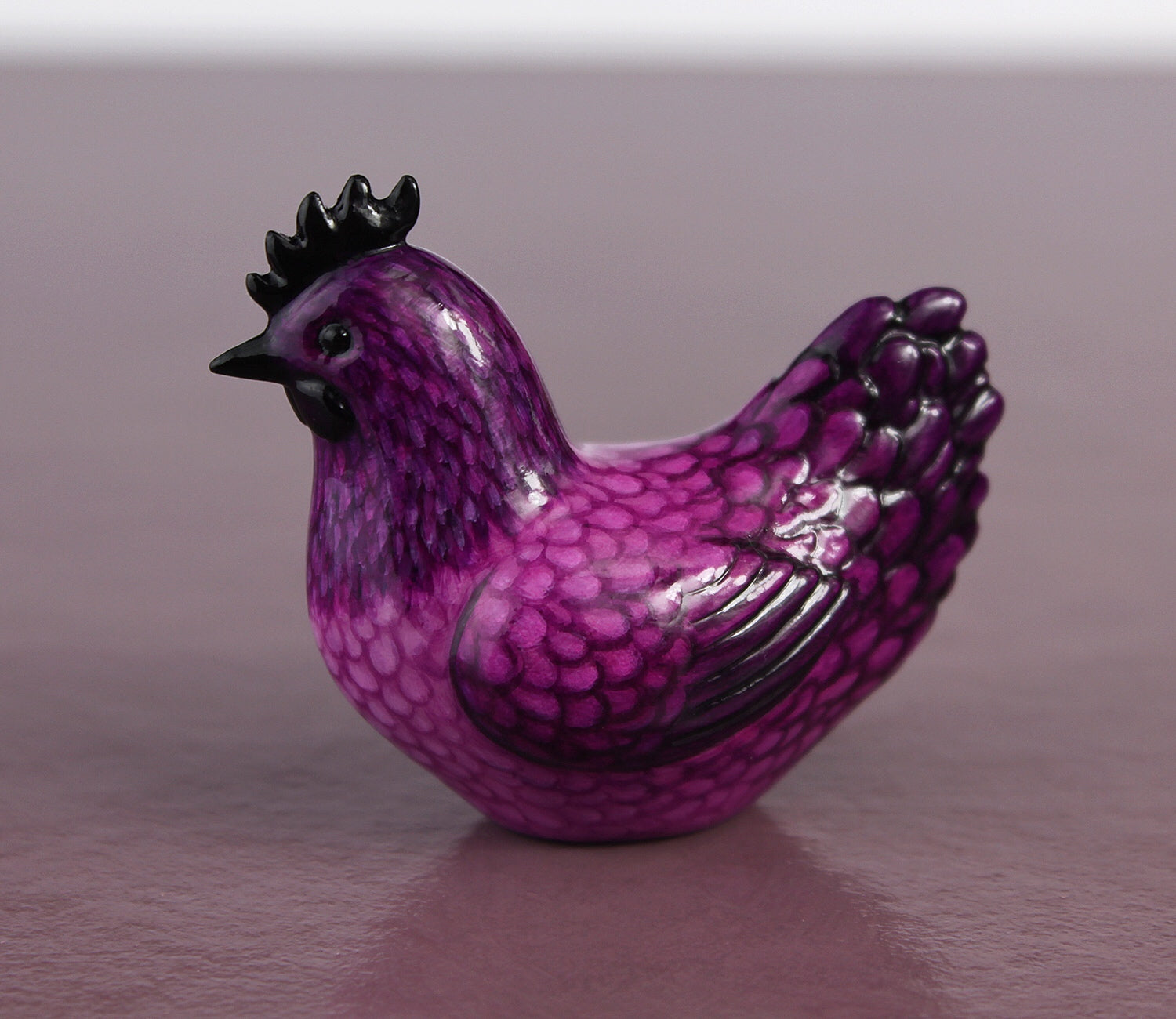 Purple chicken