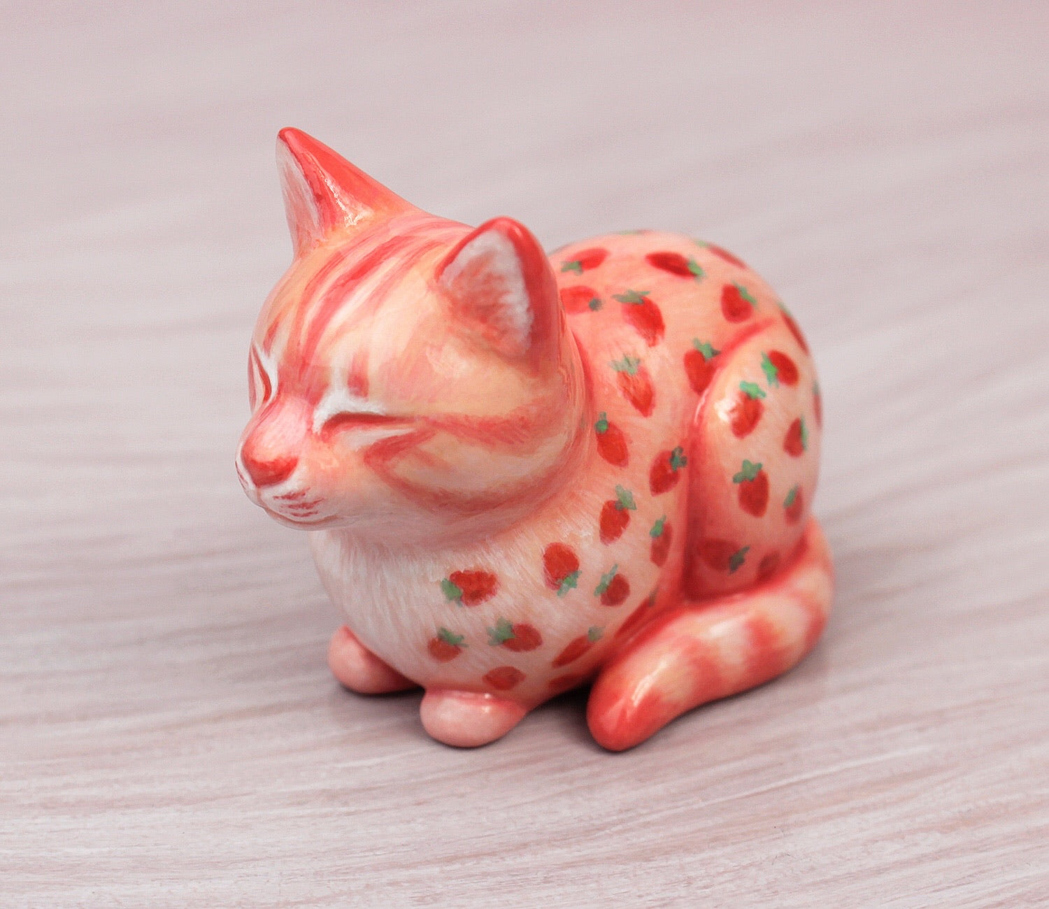 Strawberry cat