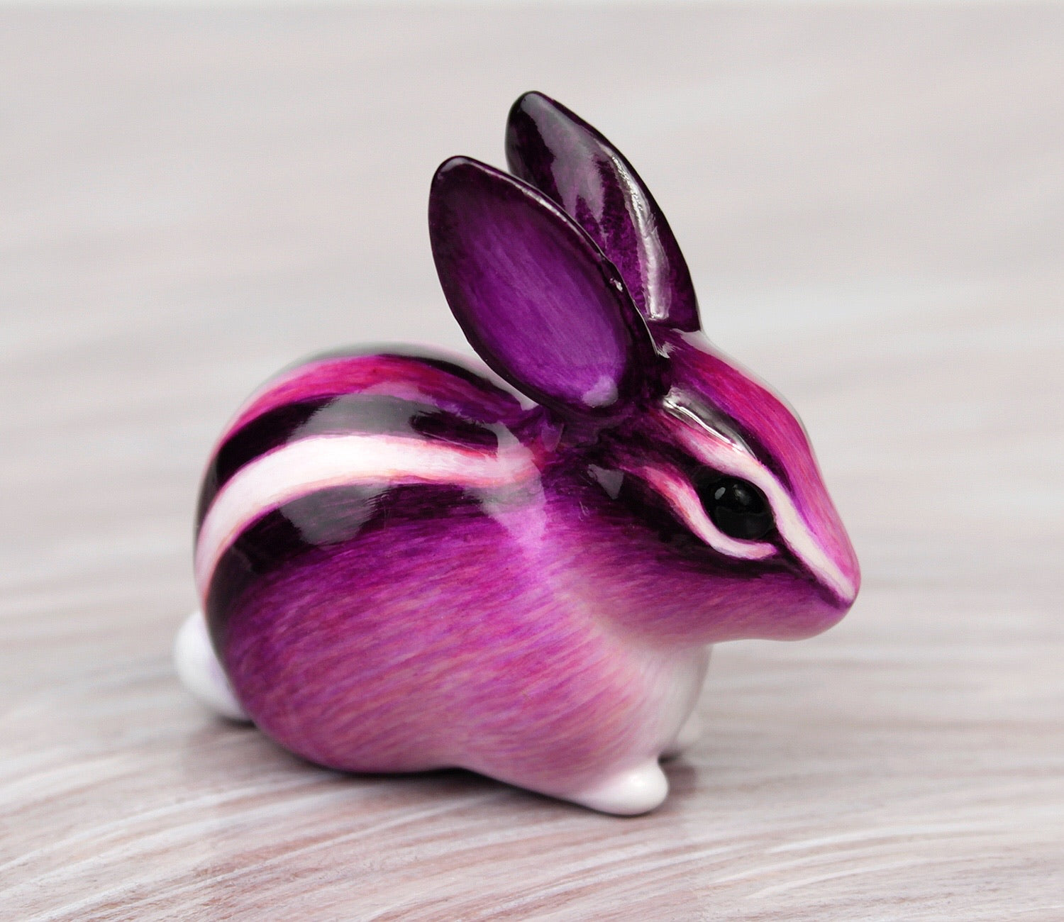 Purple chipmunk rabbit